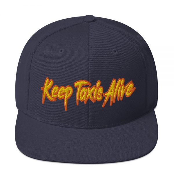 “KEEP TAXIS ALIVE - v2” Embroidered Yupoong Snapback Hat - Image 18