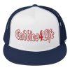 “CABBIES4LIFE” Embroidered Yupoong Trucker Cap - Image 6