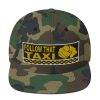 “FOLLOW THAT TAXI” Embroidered Yupoong Snapback Hat - Image 12