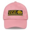 “FOLLOW THAT TAXI” Embroidered Yupoong Dad Hat - Image 13
