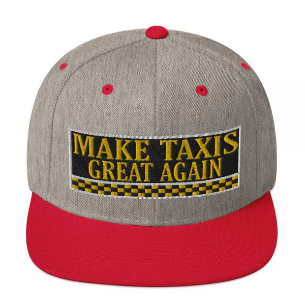 “MAKE TAXIS GREAT AGAIN” Embroidered Yupoong Snapback Hat - Image 30