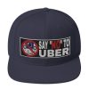 “SAY NO TO UBER - v2” Embroidered Yupoong Snapback Hat - Image 17