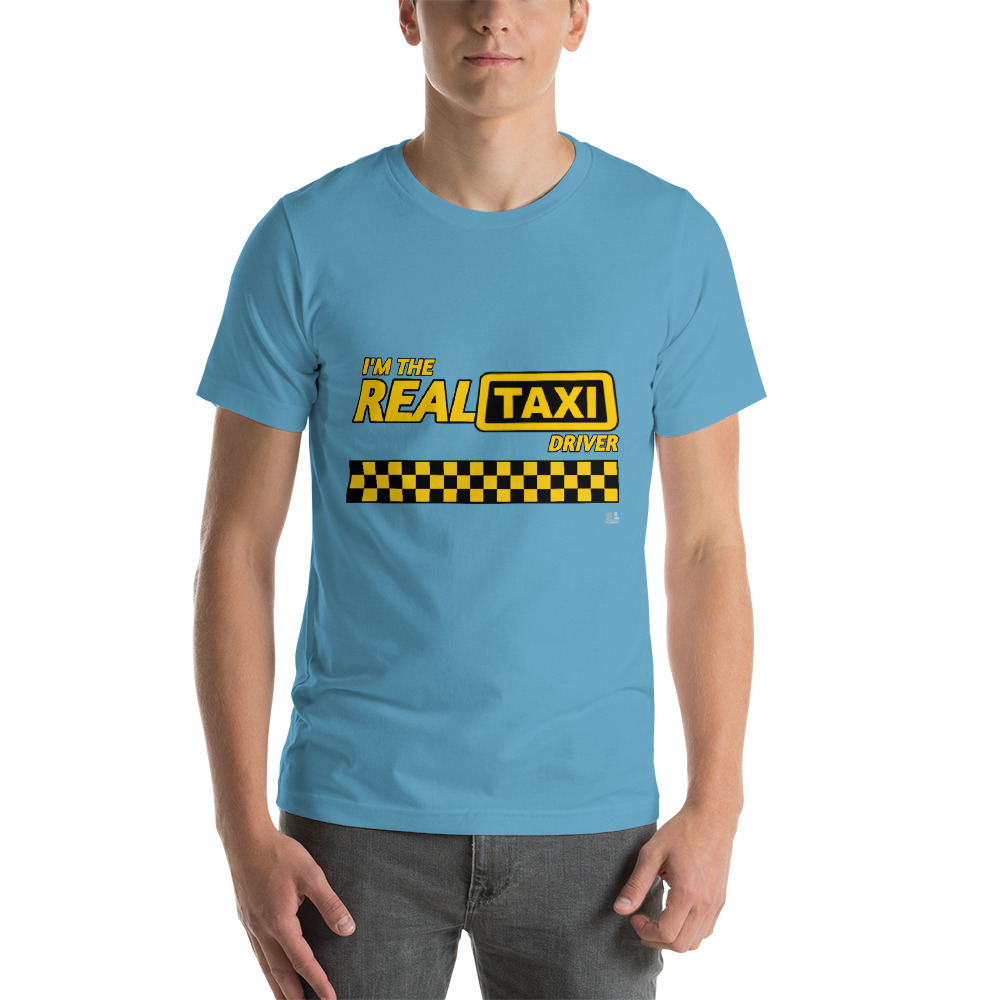“I’M THE REAL TAXI DRIVER” Premium Bright Color T-Shirt