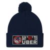 “SAY NO TO UBER – v2” Embroidered Pom-Pom Beanie - Image 6