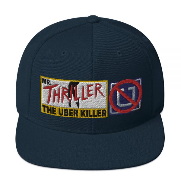 “MR. THRILLER, THE UBER KILLER” Embroidered Yupoong Snapback Hat - Image 16