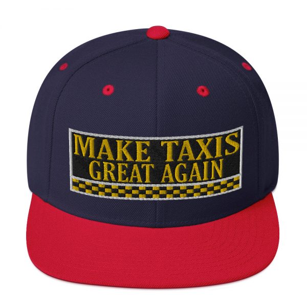 “MAKE TAXIS GREAT AGAIN” Embroidered Yupoong Snapback Hat - Image 20