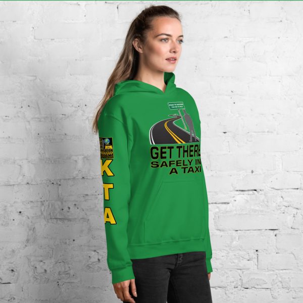 “GET THERE SAFELY IN A TAXI” Premium Soft & Heavy Blend Hoodie - Image 14