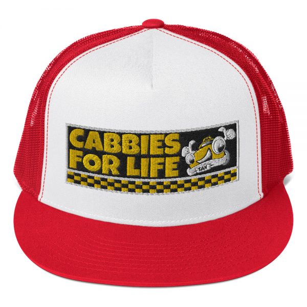 “CABBIES FOR LIFE” Embroidered Yupoong Trucker Cap - Image 8