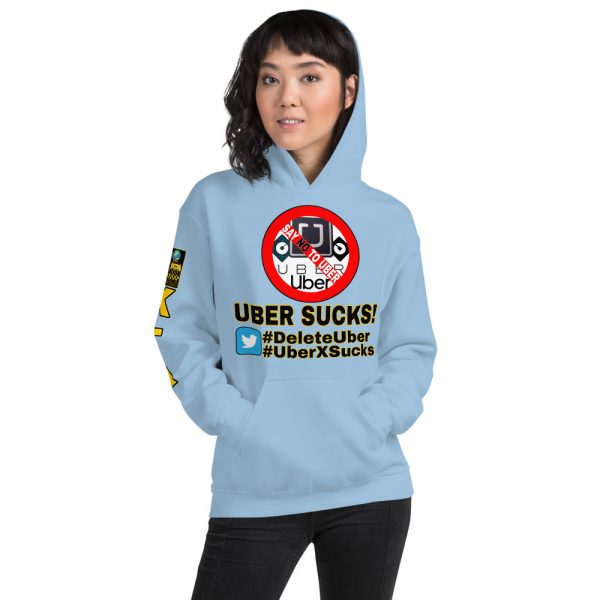 “UBER SUCKS!” Premium Soft & Heavy Blend Hoodie - Image 17