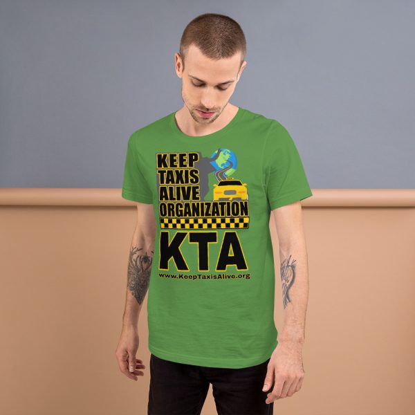 "KEEP TAXIS ALIVE ORGANIZATION" Premium Dark Color T-Shirt - Image 7