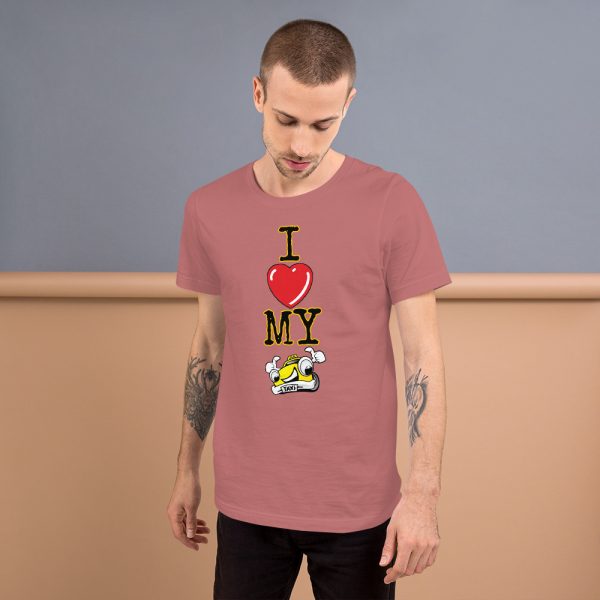 “I LOVE MY TAXI” Premium Bright Color T-Shirt - Image 4