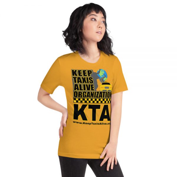 “KEEP TAXIS ALIVE ORGANIZATION” Premium Bright Color T-Shirt - Image 11