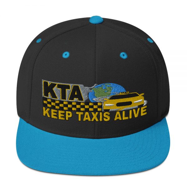 “KEEP TAXIS ALIVE - v1” Embroidered Yupoong Snapback Hat - Image 2