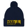“I’M THE TAXI DRIVER” Embroidered Pom-Pom Beanie - Image 6