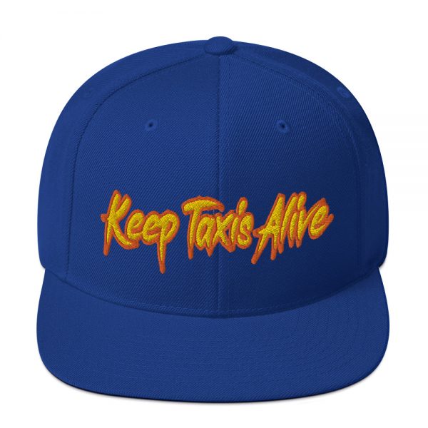 “KEEP TAXIS ALIVE - v2” Embroidered Yupoong Snapback Hat - Image 33