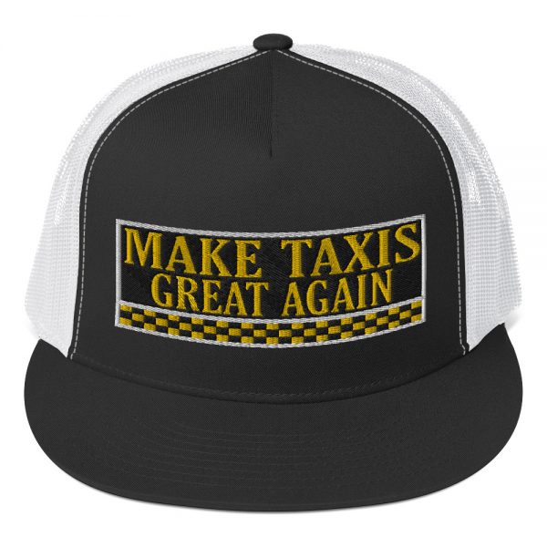 “MAKE TAXIS GREAT AGAIN” Embroidered Yupoong Trucker Cap - Image 2