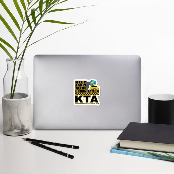 “KEEP TAXIS ALIVE ORGANIZATION” Premium Kiss Cut Emblem Stickers - Image 3
