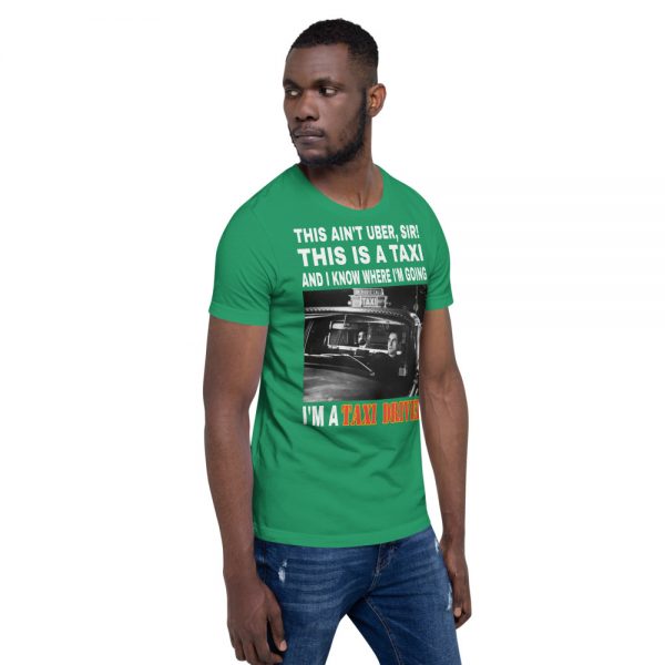 "THIS AIN'T UBER SIR!" Premium Dark Color T-Shirt - Image 21