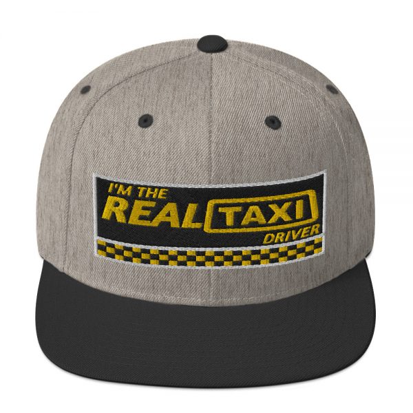 “I'M THE REAL TAXI DRIVER - v1” Embroidered Yupoong Snapback Hat - Image 23