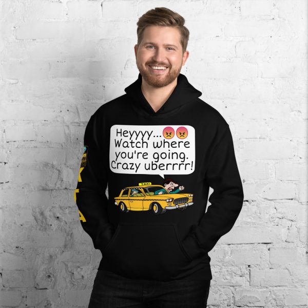 “CRAZY UBERRRR” Premium Soft & Heavy Blend Hoodie - Image 4