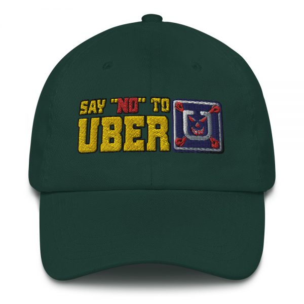 “SAY NO TO UBER – v1” Embroidered Yupoong Dad Hat - Image 7