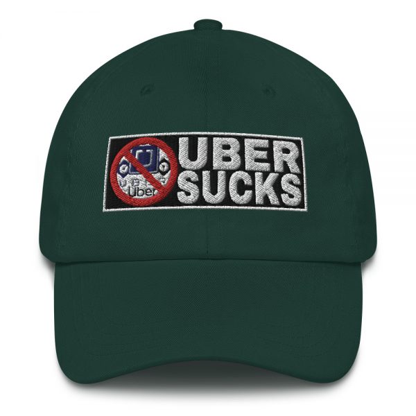 “UBER SUCKS” Embroidered Yupoong Dad Hat - Image 8