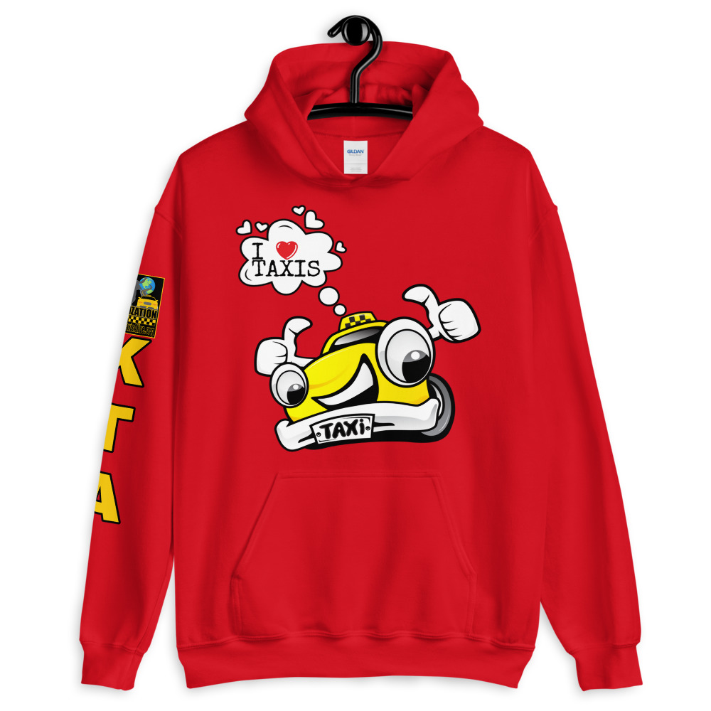 "I LOVE TAXIS" Premium Soft & Heavy Blend Hoodie