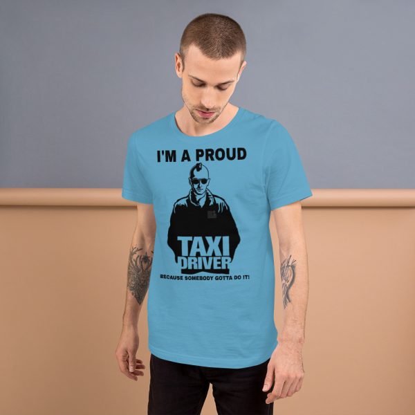 "I'M A PROUD TAXI DRIVER" Premium Bright Color T-Shirt - Image 6