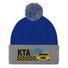“KEEP TAXIS ALIVE – v1” Embroidered Pom-Pom Beanie - Image 8