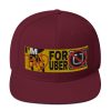 “I'M BAD FOR UBER” Embroidered Yupoong Snapback Hat - Image 37