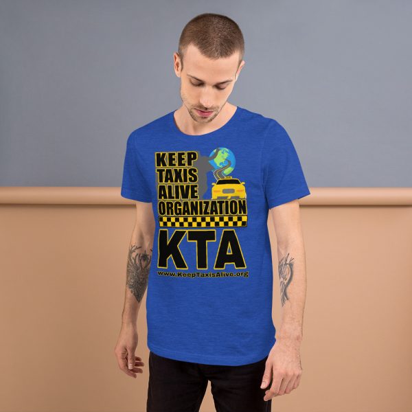 "KEEP TAXIS ALIVE ORGANIZATION" Premium Dark Color T-Shirt - Image 10