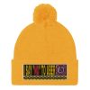 “I SAY NO TO UBER” Embroidered Pom-Pom Beanie - Image 11