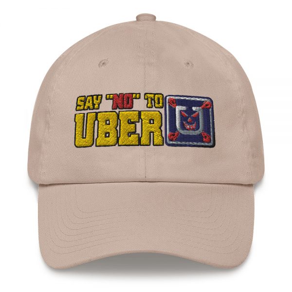 “SAY NO TO UBER – v1” Embroidered Yupoong Dad Hat - Image 11