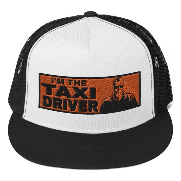 “I’M THE TAXI DRIVER” Embroidered Yupoong Trucker Cap - Image 4