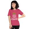 "KEEP CALM" Premium Dark Color T-Shirt - Image 34