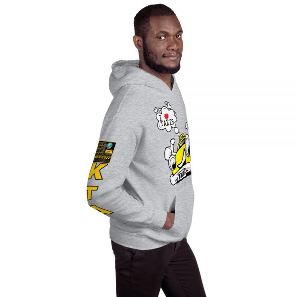 "I LOVE TAXIS" Premium Soft & Heavy Blend Hoodie - Image 11