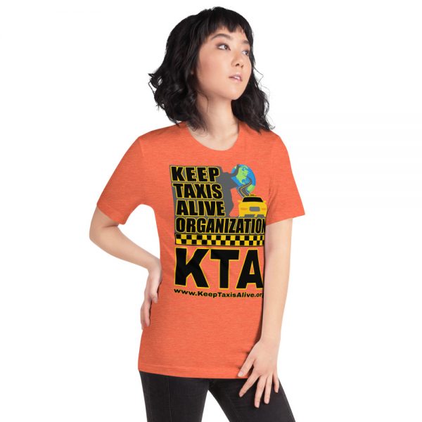 “KEEP TAXIS ALIVE ORGANIZATION” Premium Bright Color T-Shirt - Image 8