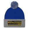 “I’M THE REAL TAXI DRIVER – v1” Embroidered Pom-Pom Beanie - Image 8