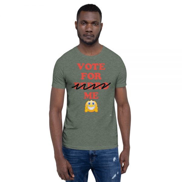 "VOTE FOR ME" Premium Dark Color T-Shirt - Image 4
