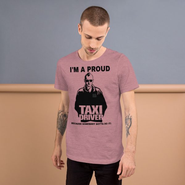 "I'M A PROUD TAXI DRIVER" Premium Bright Color T-Shirt - Image 9