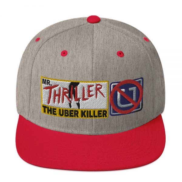“MR. THRILLER, THE UBER KILLER” Embroidered Yupoong Snapback Hat - Image 29