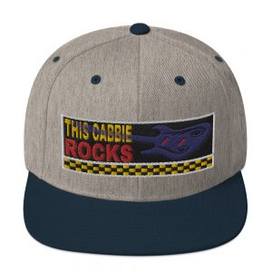 “THIS CABBIE ROCKS” Embroidered Yupoong Snapback Hat