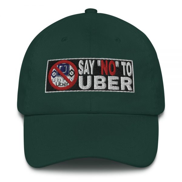 “SAY NO TO UBER – v2” Embroidered Yupoong Dad Hat - Image 8