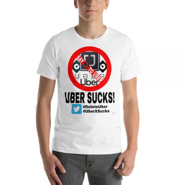 “UBER SUCKS!” Premium Bright Color T-Shirt