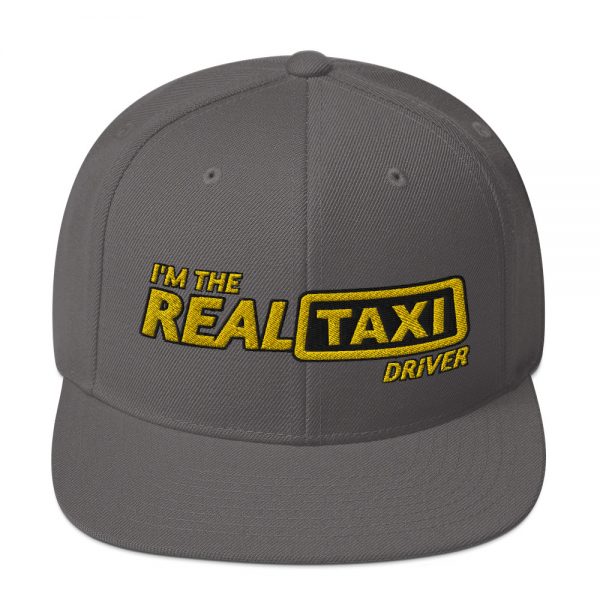 “I'M THE REAL TAXI DRIVER - v2” Embroidered Yupoong Snapback Hat - Image 14