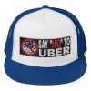 “SAY NO TO UBER – v2” Embroidered Yupoong Trucker Cap - Image 8