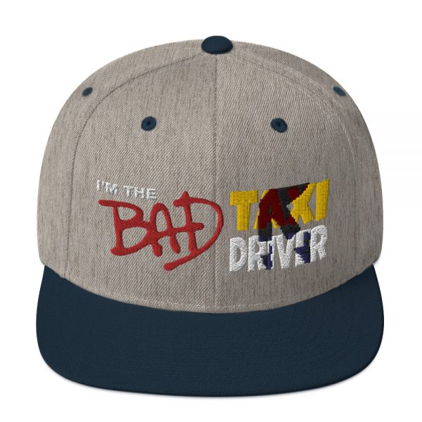 “I'M THE BAD TAXI DRIVER” Embroidered Yupoong Snapback Hat - Image 27