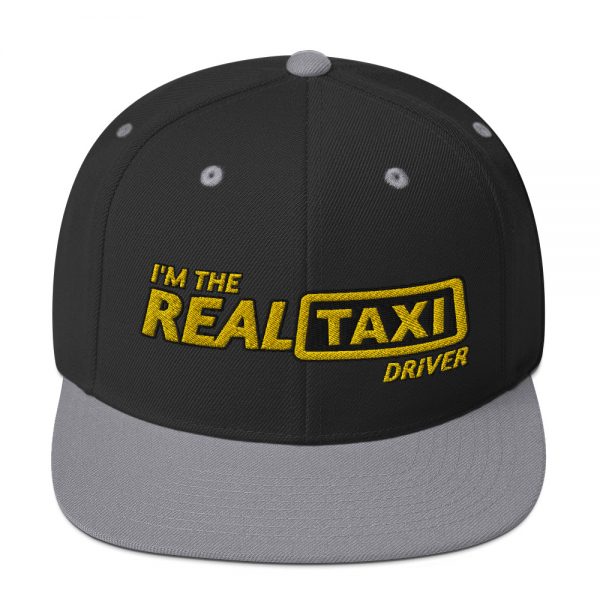 “I'M THE REAL TAXI DRIVER - v2” Embroidered Yupoong Snapback Hat - Image 10