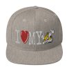 “I LOVE MY TAXI” Embroidered Yupoong Snapback Hat - Image 25