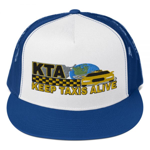 “KEEP TAXIS ALIVE – v1” Embroidered Yupoong Trucker Cap - Image 8